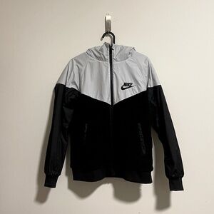 Nike Kids Black and Gray Jacket